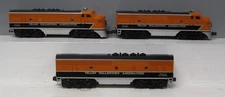 Lionel 6-11737 O Gauge TCA 40th Anniversary F3 ABA Diesel Locomotive Set EX