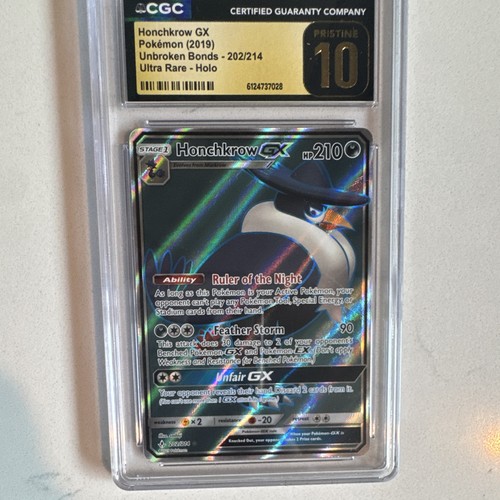 Honchkrow-GX graded CGC 10 for sale on eBay