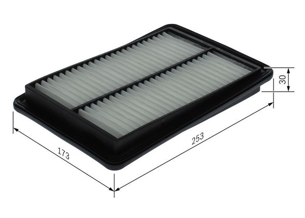 Bosch Luftfilter F 026 400 582 FüR Nissan-image