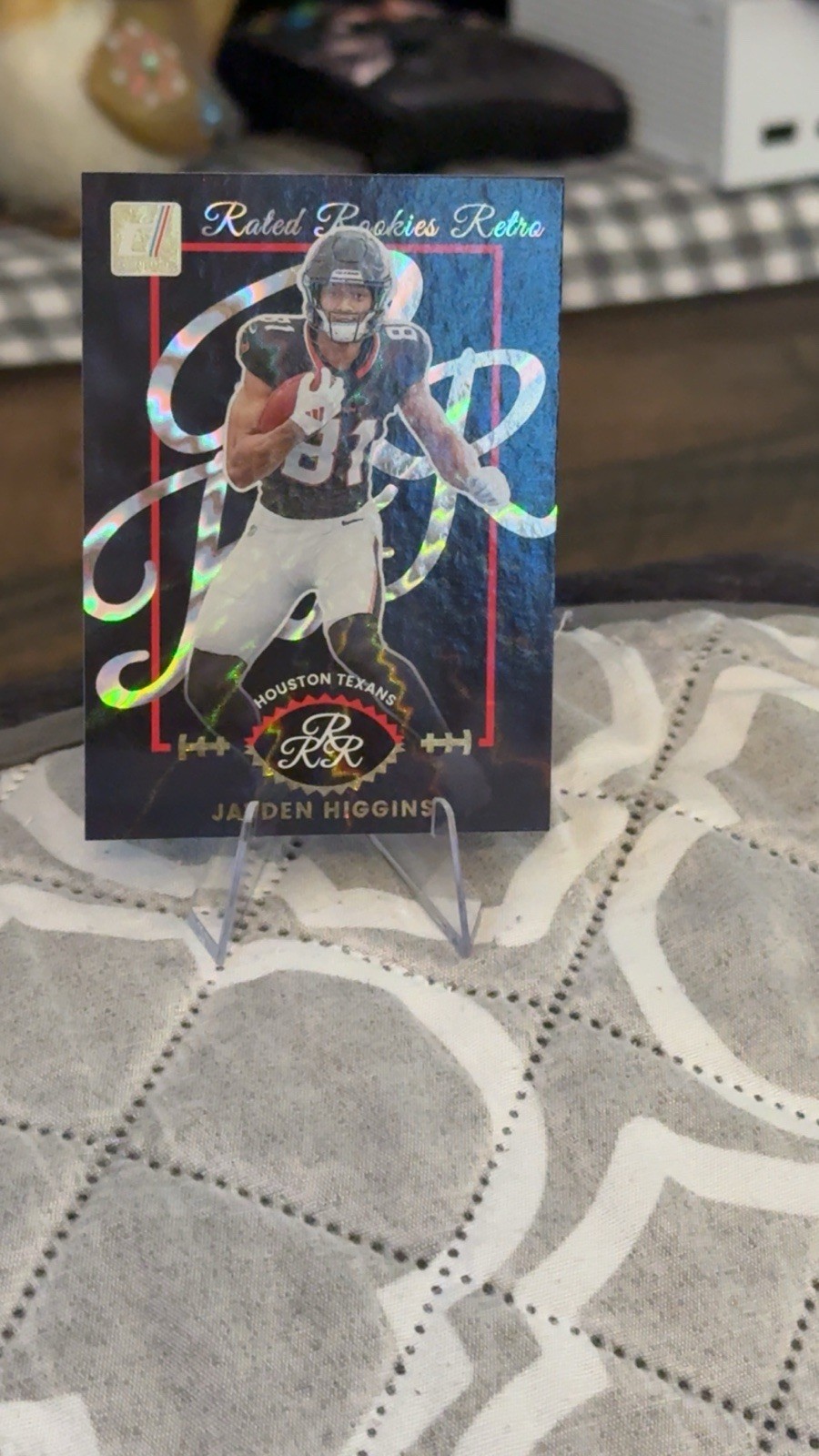 2025 Donruss Football Rated Retro Rookie Retro Jayden Higgins #8