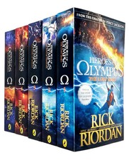 The Heroes of Olympus Complete 5-Book Collection by Rick Riordan |Epi | Ladybird