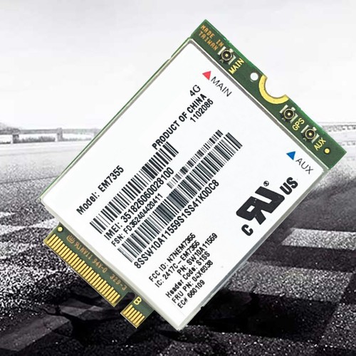 EM7355 WWAN Card+Antenna 04X6038 NGFF 4G WiFi Card for X15188 - Picture 5 of 8