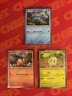 Pokémon Ascended Heroes Tepig Totodile Chikorita 3 STARTER Cosmos HOLO PROMO