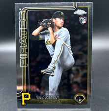 2025 Topps Chrome Update BRAXTON ASHCRAFT (RC) Rookie Card #USC142 Pirates. rookie card picture