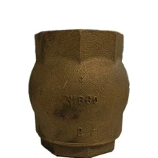 NIBCO 2" Spring Check Valve 250 WOG Bronze FNPT