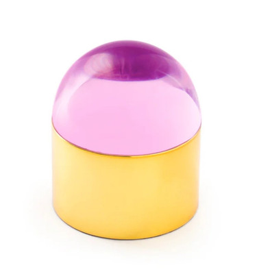Jonathan Adler - Globo Box - Brass & Pink - Small