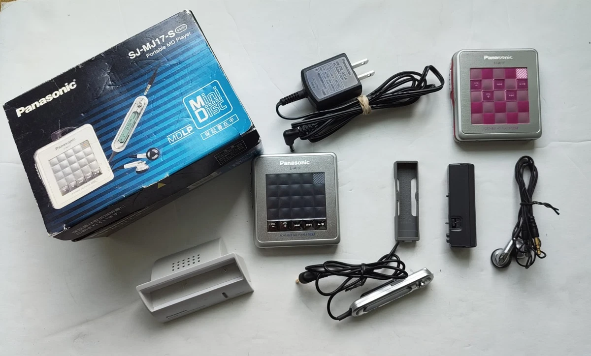 Panasonic MiniDisc Player (Walkman) Personal MiniDisc Recorders