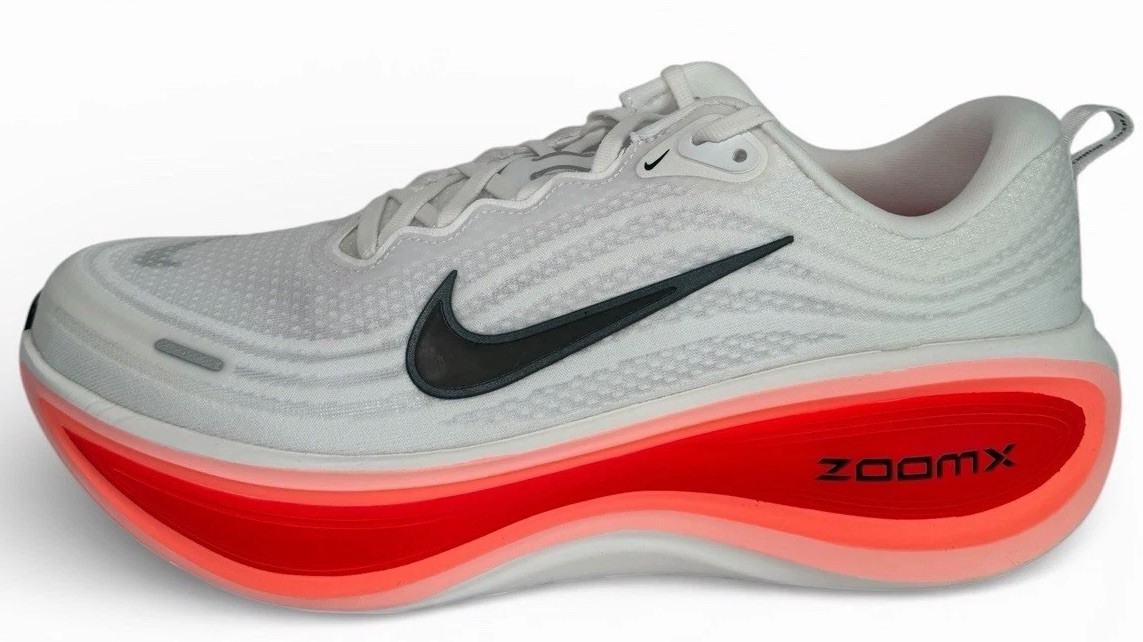 Size 12 - Nike Vomero Plus White Bright Crimson for sale online | eBay