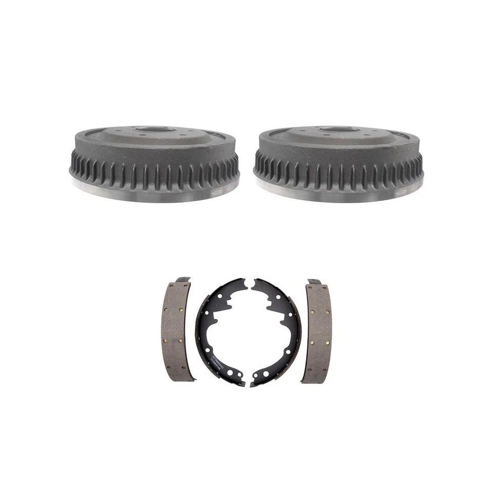 Kit de tambores de freno delanteros y zapatas de freno para Jeep J10 1976 - Raybestos Foto 4 de 4