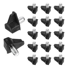 45 Pcs Black Shelf Support Pegs, 5mm Cabinet Shelf Pins