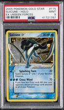 2005 POKEMON EX UNSEEN FORCES GOLD STAR #115 SUICUNE-HOLO PSA 9 on eBay