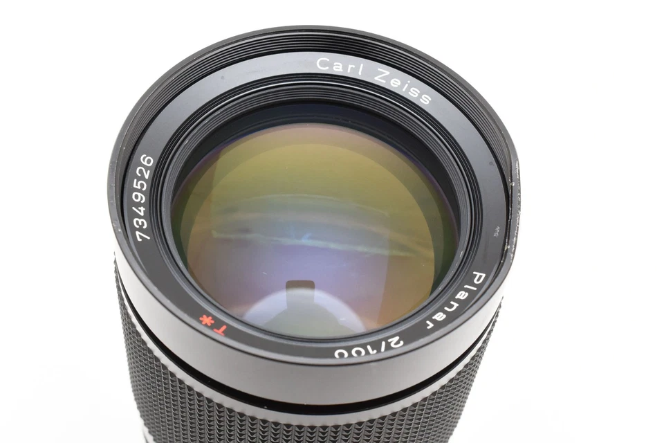 [Exc+4] Contax Carl Zeiss Planar T* 100mm f/2 MMJ Lens From JAPAN - Image 4 of 4