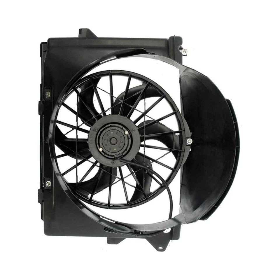 For Lincoln Town Car 1995 1996 1997 Radiator Fan | Plastic | Brushed Motor Type - Image 2 of 4