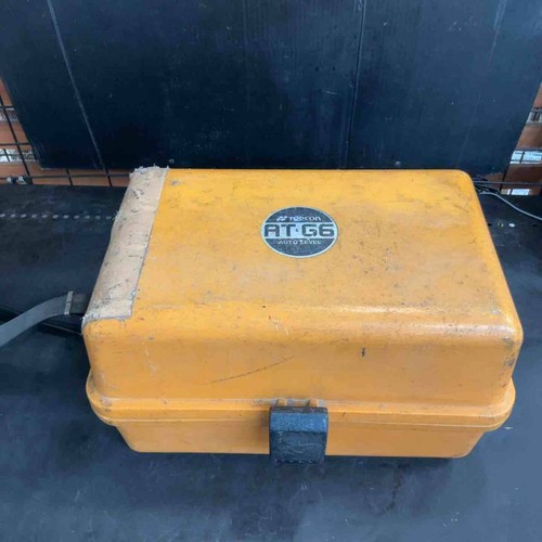 Topcon AT-G6 Wasserwaage Vermessungsobjektiv und Wasserwaage mit Koffer funktioniert - Bild 7 von 7