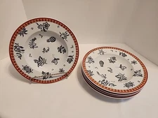 Villeroy & Boch Switch Plantation Simla Safran Soup Pasta Bowl Lot Of 5 Bowls