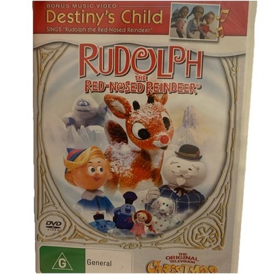 Rudolph The Red Nosed Reindeer DVD Very Good Condition Region 4