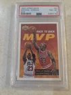 1992-93 UD MVP MICHAEL JORDAN PSA 8 + 10 BULLS CARDS + 25 NBA CARDS 😎MJ POG SET