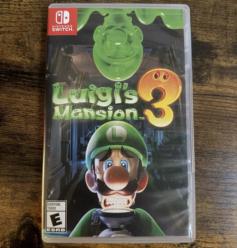 Nintendo Luigi's Mansion 3 Nintendo Switch Multiplayer Game with Original Case