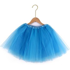 Retro 80s Tutu Skirt Women Girl Fancy Dress Lady Dancewear Hen Party Costume