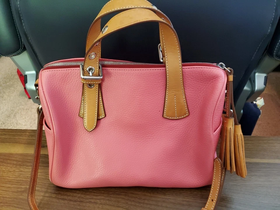 Dooney Bourke Kendra Satchel and Matching Wallet - Image 2 of 4