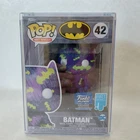 Funko Pop! Funko Hollywood Exclusive Art Series (Purple) Batman #42