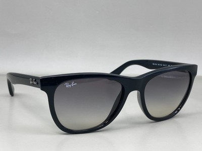 Ray-Ban Sunglasses RB 4184 601/32 Glossy Black w/ Light Gray Gradient FRAMES ONL