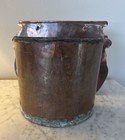 Antique 19th Century Brass Jardiniere Wall Planter Lions Head Fleur De Lis — photo 8