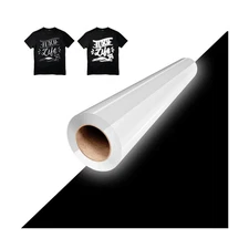 IROHTV Reflective Heat Transfer Vinyl HTV Vinyl Roll, 12"x 10ft PU ... Fast Ship