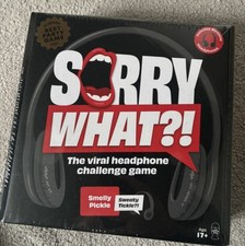 Sorry What?! - Lustiges Lippenlesen Partyspiel - Lustiges Familienkartenspiel VERSIEGELT