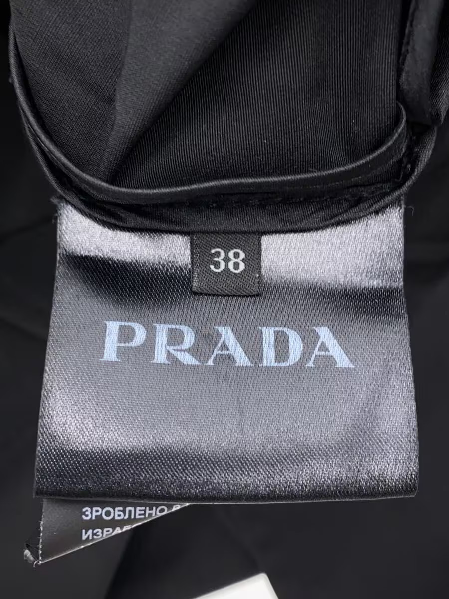 PRADA trench Coat black 38 | eBay