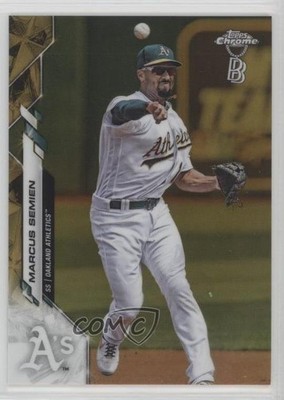 2020 Topps Chrome Ben Baller Edition Gold Refractor 40/50 Marcus Semien #144 4z8