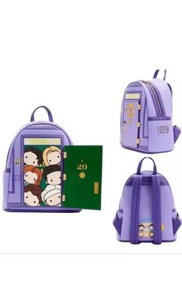 Loungefly Friends TV-Serie Haustür Chibi Kunst Damen Doppelgurt Schulter