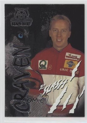 1997 Wheels Predator Black Wolf First Slash Ricky Craven #13 0s5