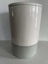 Large Creative Co-Op Food Storage, Ceramic, Stoneware Kitchen Canister 8.5”