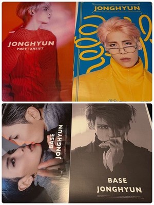 SHINee Jonghyun Solo Album Poster Set 6 Pieces K-POP | eBay