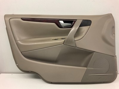 01-09 Volvo XC70 S60 V70 Left Front Door Panel Oak/Oak Leather W/O