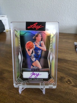 2025 Leaf Metal Women Of Sport Toby Fournier Metal Auto Silver 135/199 Duke 