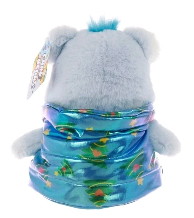 Casaco acolchoado azul Natal 8,5" urso pelúcia novo em folha 2025 Care Bears - Imagem 2 de 3