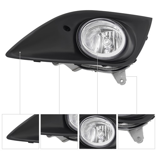 Fog Light Assembly Replacement For Hyundai Veloster Turbo Left Side 2013-2016 - Picture 3 of 16