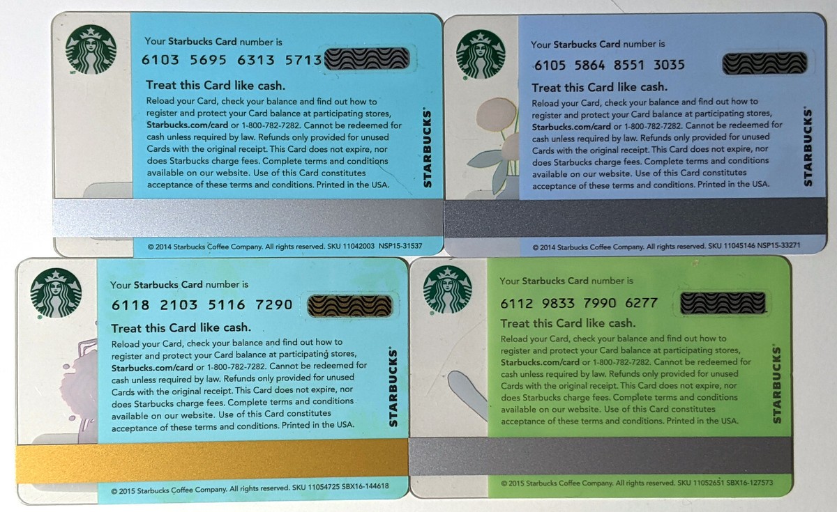 Springtime, Flowers, Gardening Starbucks Gift Card - Choose Your