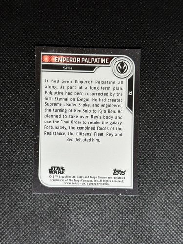 2023 Topps Chrome Star Wars - Base Cards #1–100 - U-Pick - Complete Your Set - Picture 175 of 243