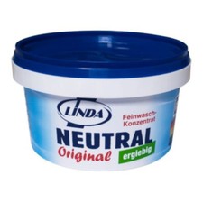 Linda Neutral Waschmittel Feinwaschkonzentrat Duftneutral Wasch-Paste 3x 375 ml