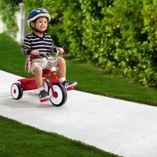 Radio Flyer Folding Trike Fun Bike For Kids Toddlers Fully Assembled Tricycle