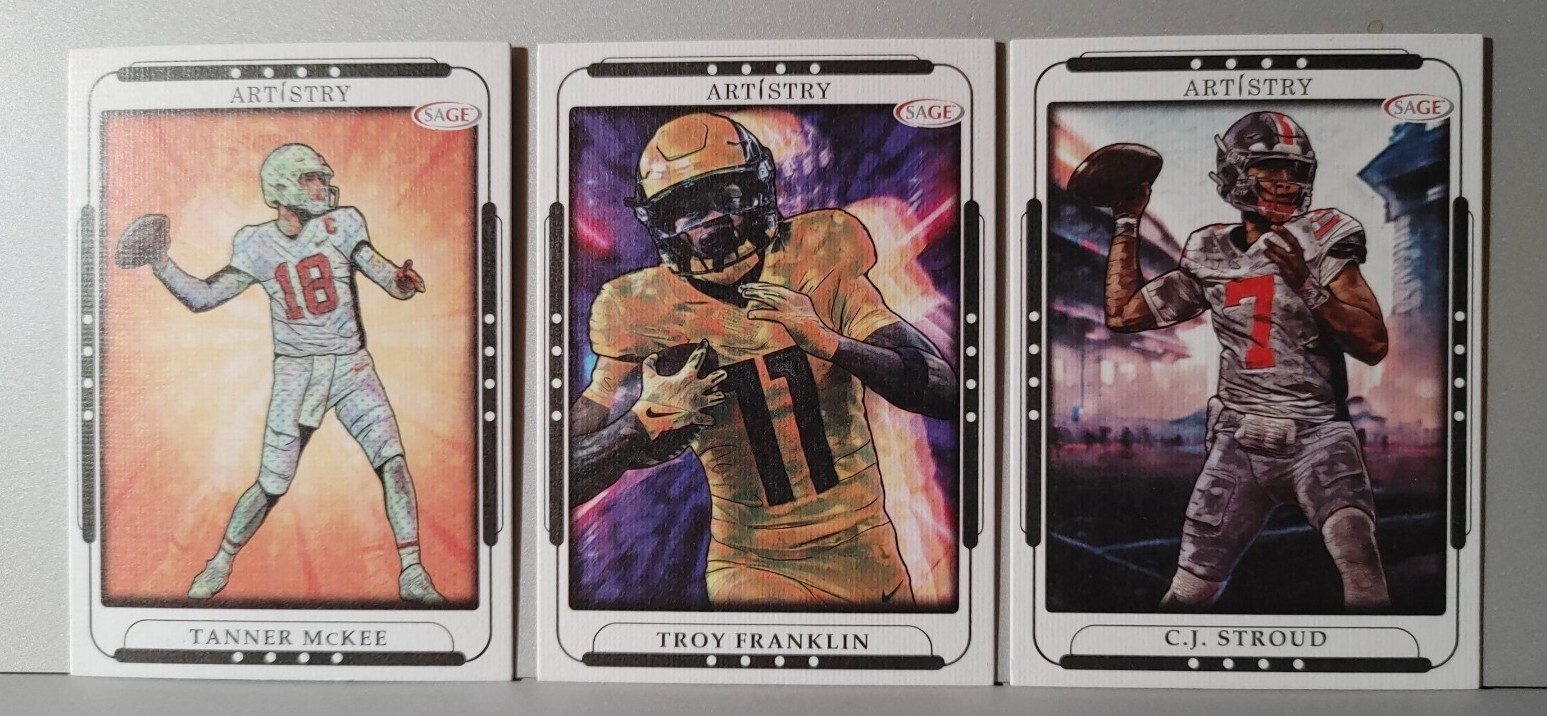 2023 Sage Artistry Canvas Parallel Pick from drop down list