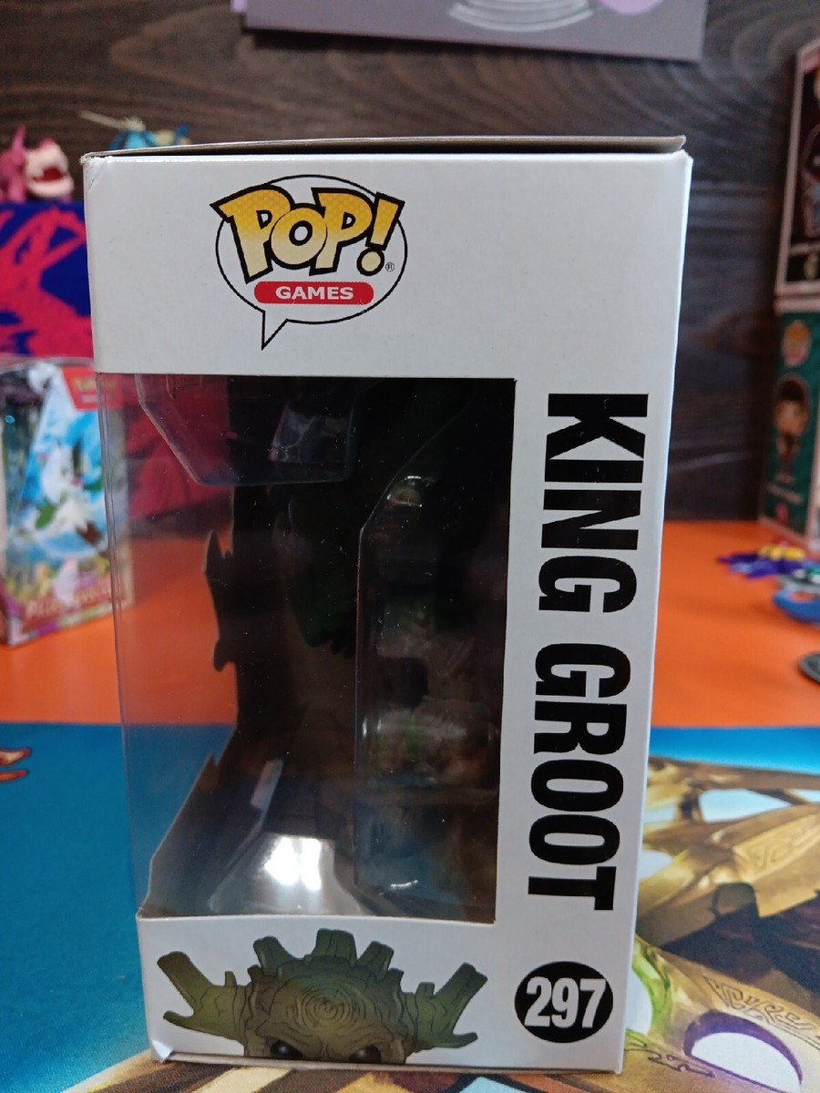 [希少] Funko POP! King Groot #297 Funko Pop Contest of Champions King Groot Glow in the Dark