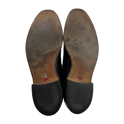 Allen Edmonds MacNeil Black Pebbled Leather Wingtip Derby Dress Shoes 10.5 C Allen Edmonds MacNeil Black Pebbled Leather Wingtip Derby  main image 4