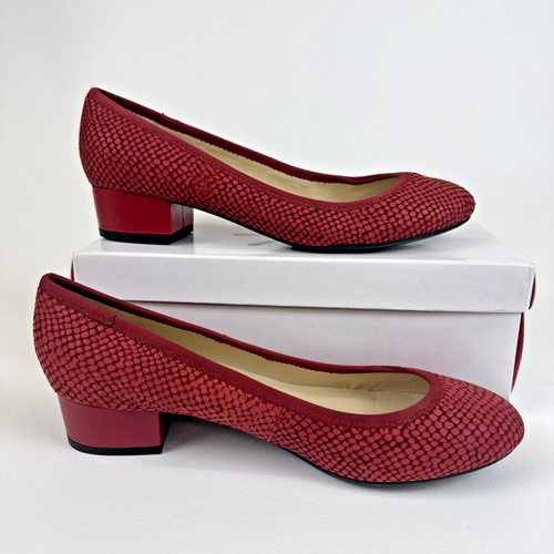 Isaac Mizrahi Live! Kerry2 Women's Shoes Red Multi Leather Size 9M New In Box - Picture 4 of 11