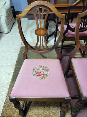 *Only 1 Chair Left!!!* Antique Grand Rapids Furniture Shield Back Dining Char