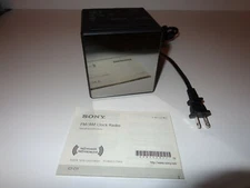 SONY Digital Alarm Clock ICF-C1 works great with manual