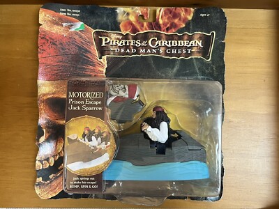 2006 Pirates of the Caribbean Dead Man's Chest Prison Escape Jack Sparrow
